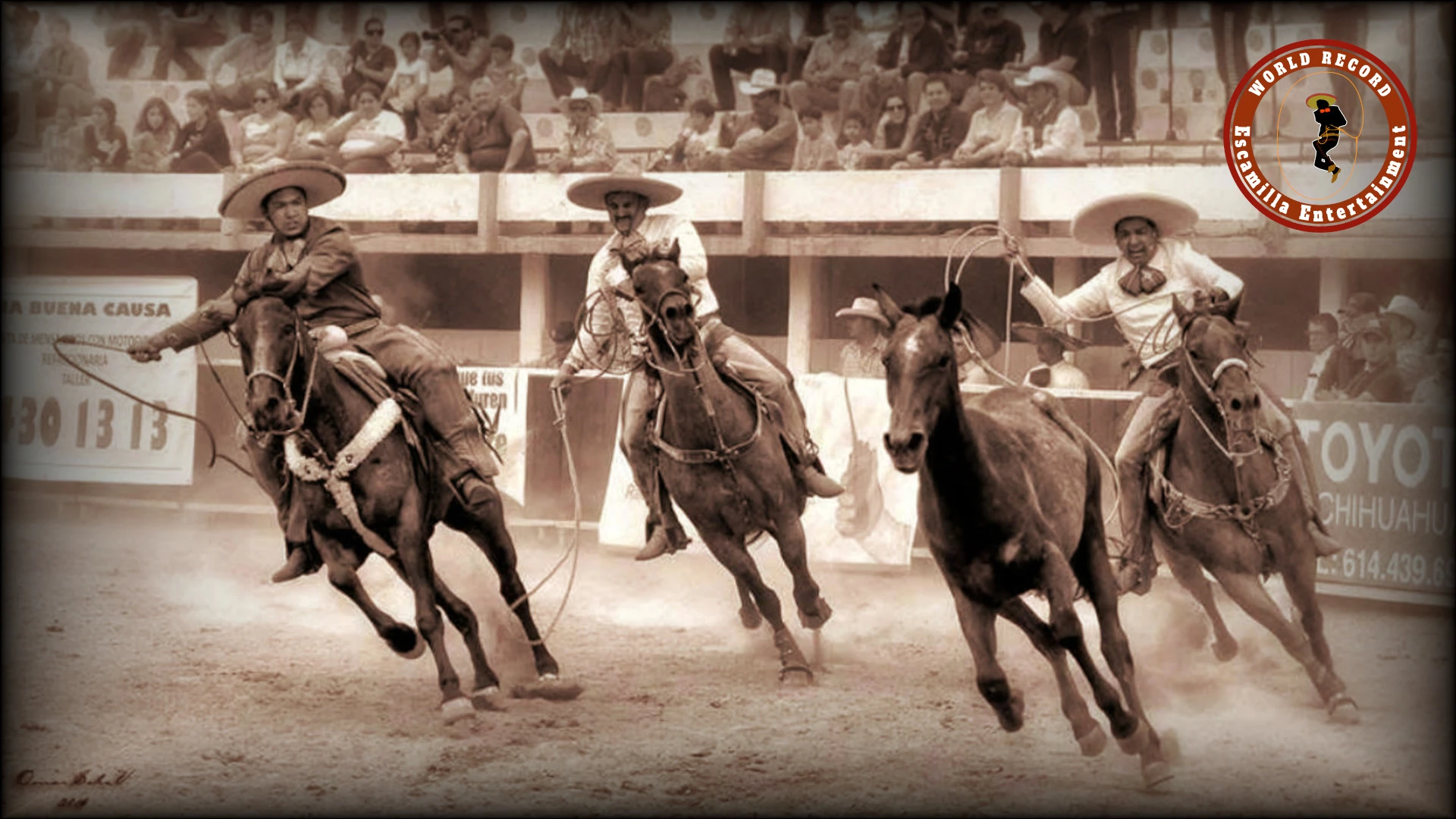 Escamilla old rodeo horse race